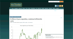 Desktop Screenshot of mrtrader.com.ar